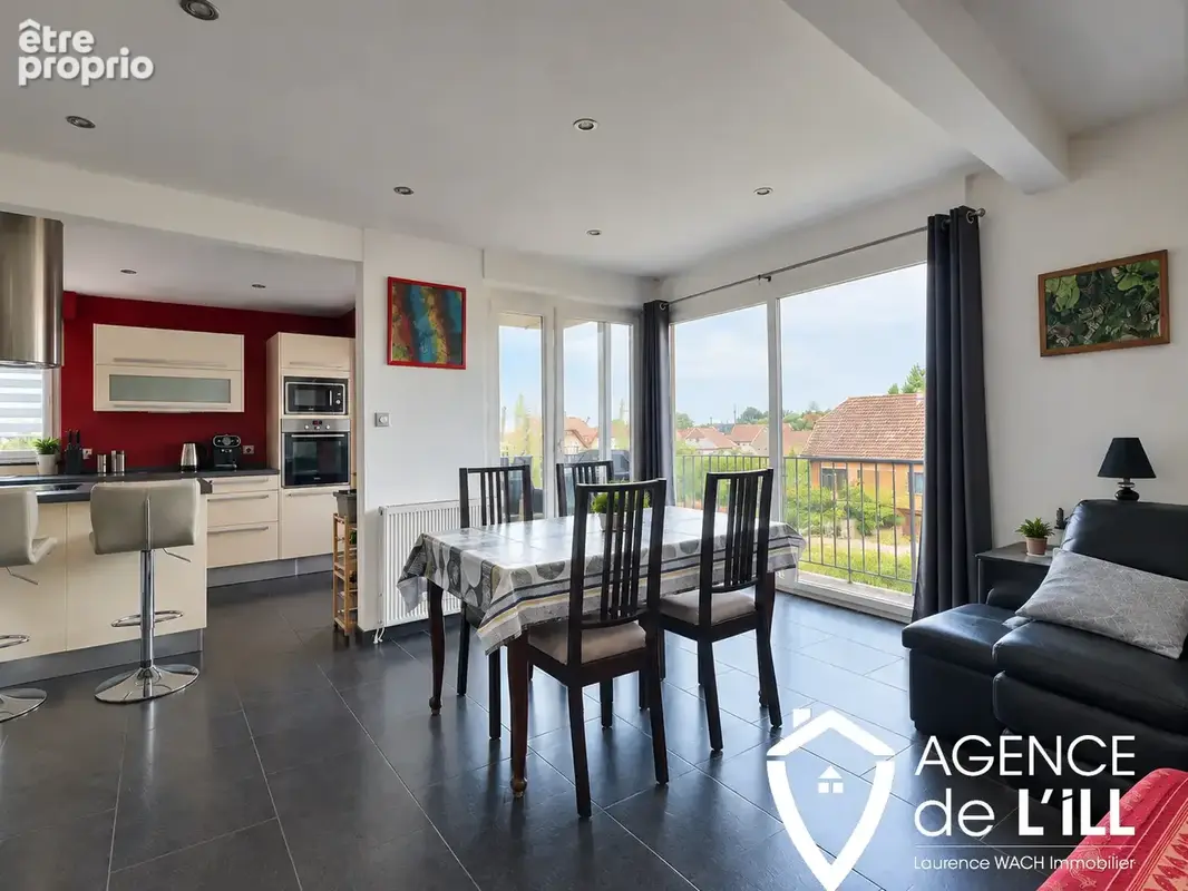 Appartement 85 m2   3 chambres   Marckolsheim - photo 2