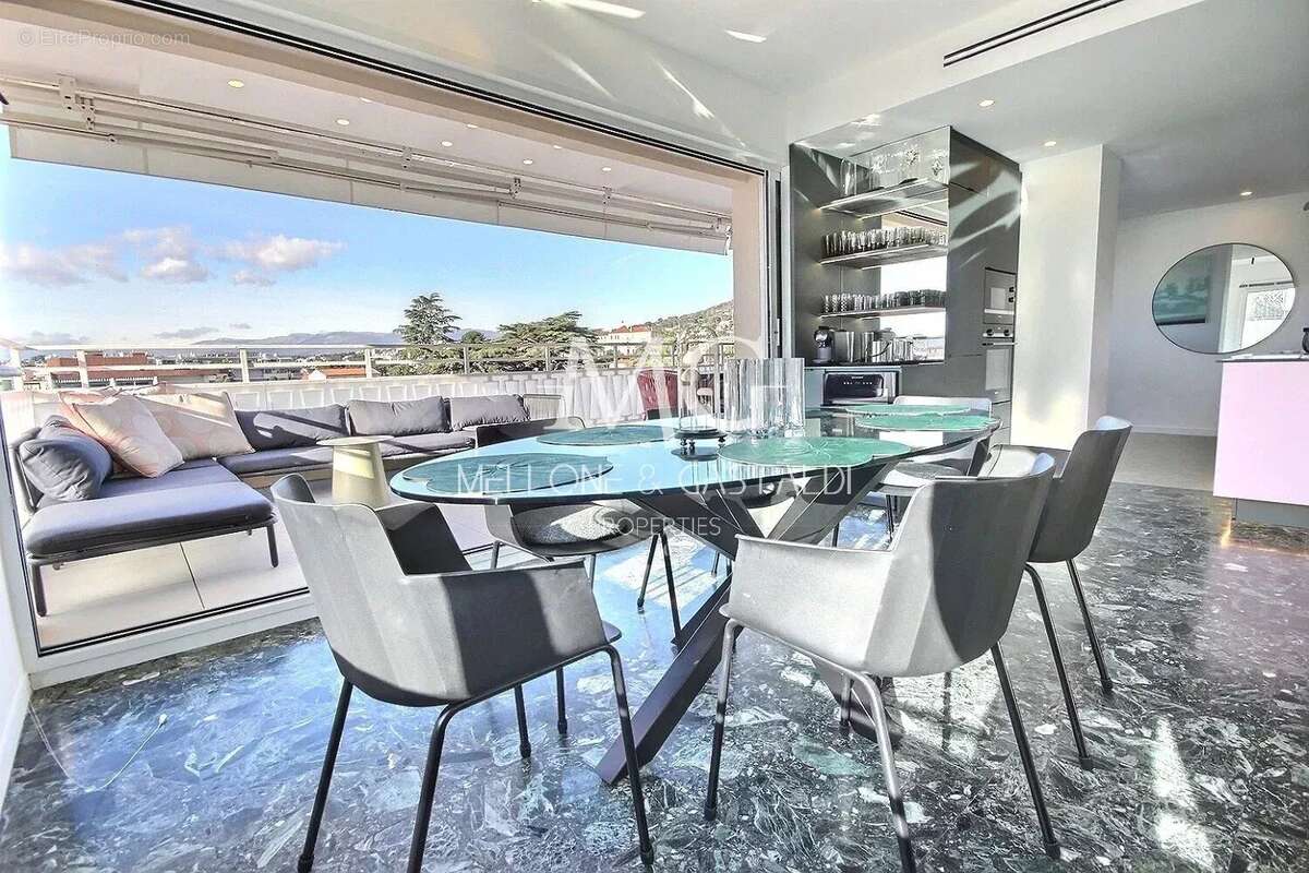 Cannes pointe croisette - 4p toit terrasse - parking - photo 28