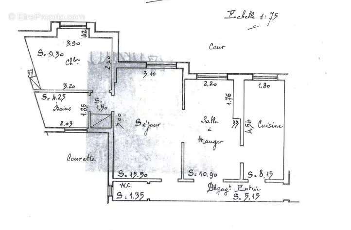 Appartement à PARIS-15E