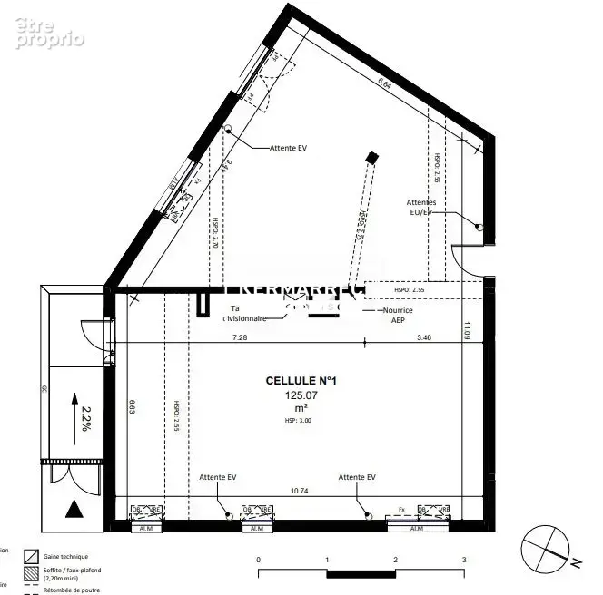 Appartement 125 m² à Rennes  - photo 3