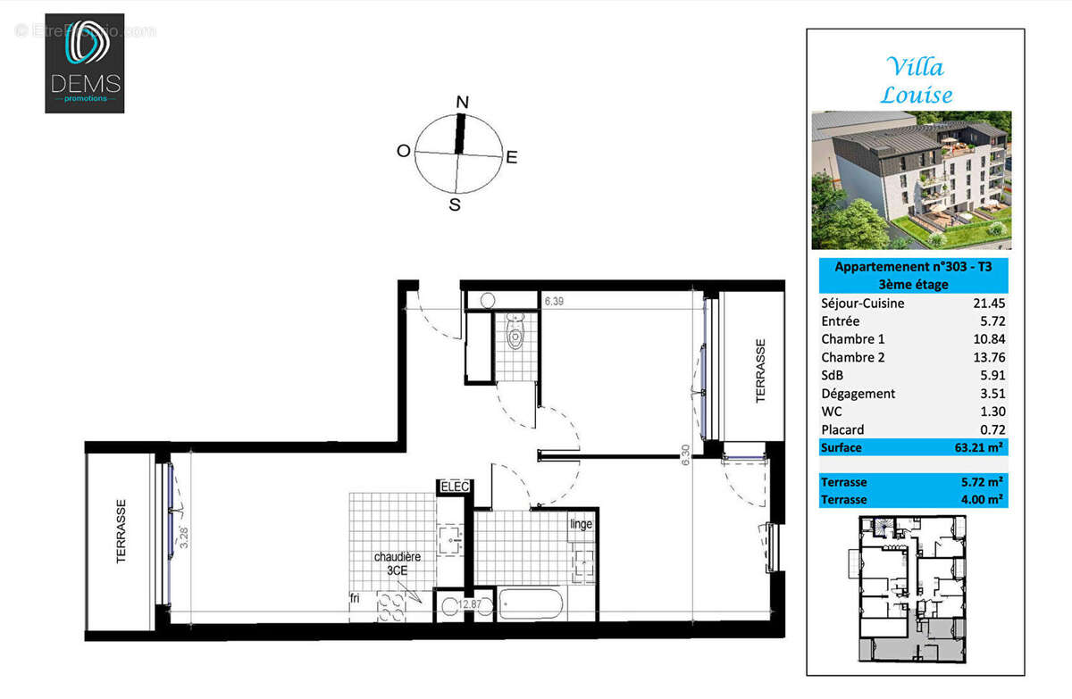 Appartement à REIMS