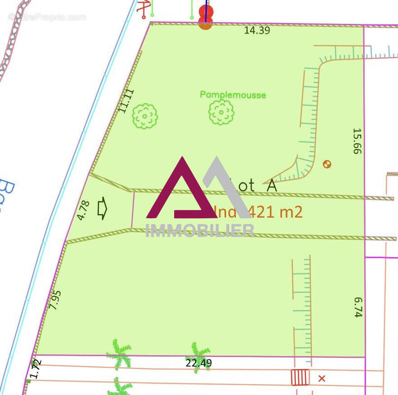 Terrain à SAINT-PIERRE