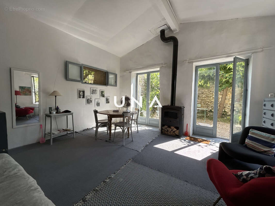 Maison de charme en pierre avec bassin - photo 5