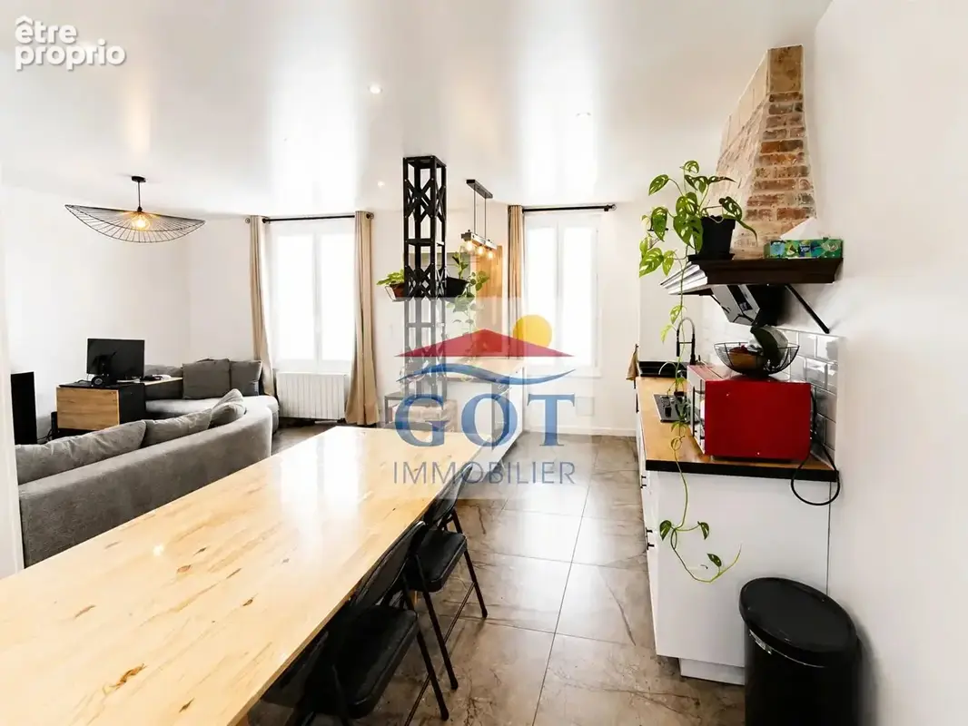 En exclusivité GOT Immobilier - Maison de ville R+1 de 101 m² - 4 chambres - Cour intérieure - photo 9