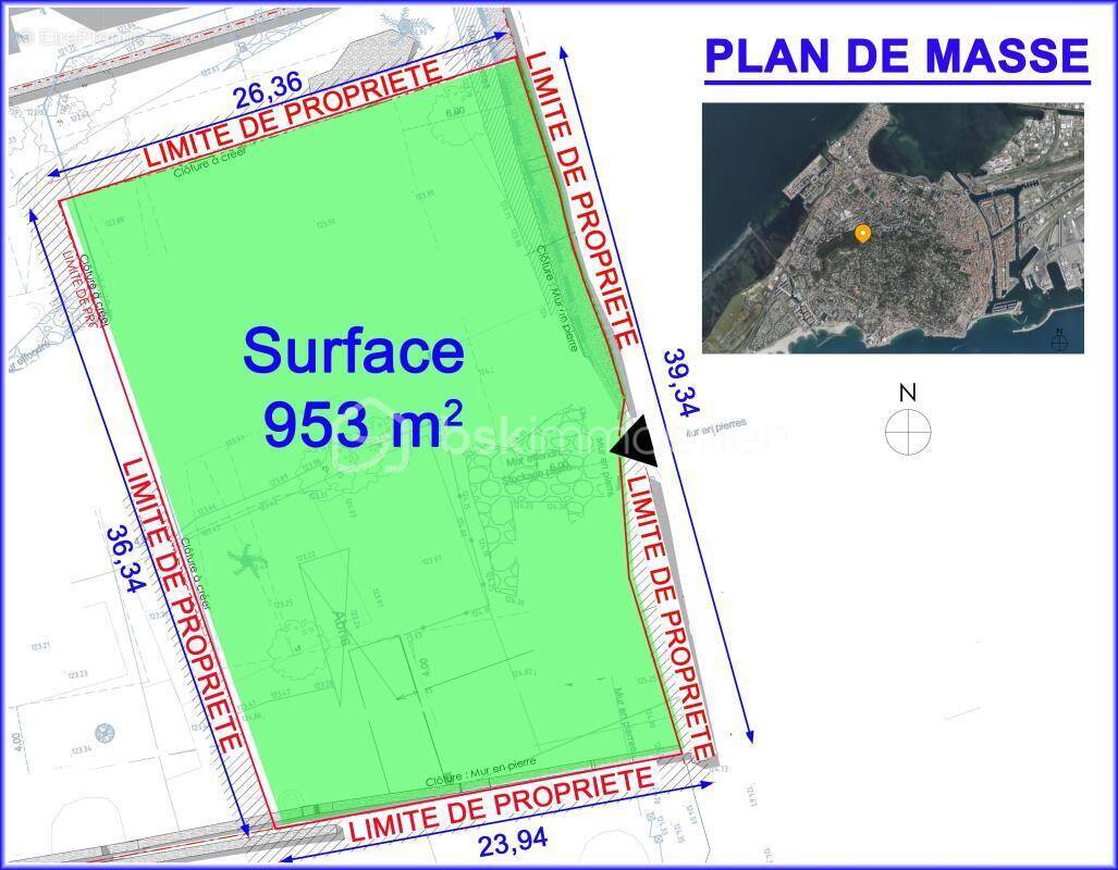 Terrain à SETE