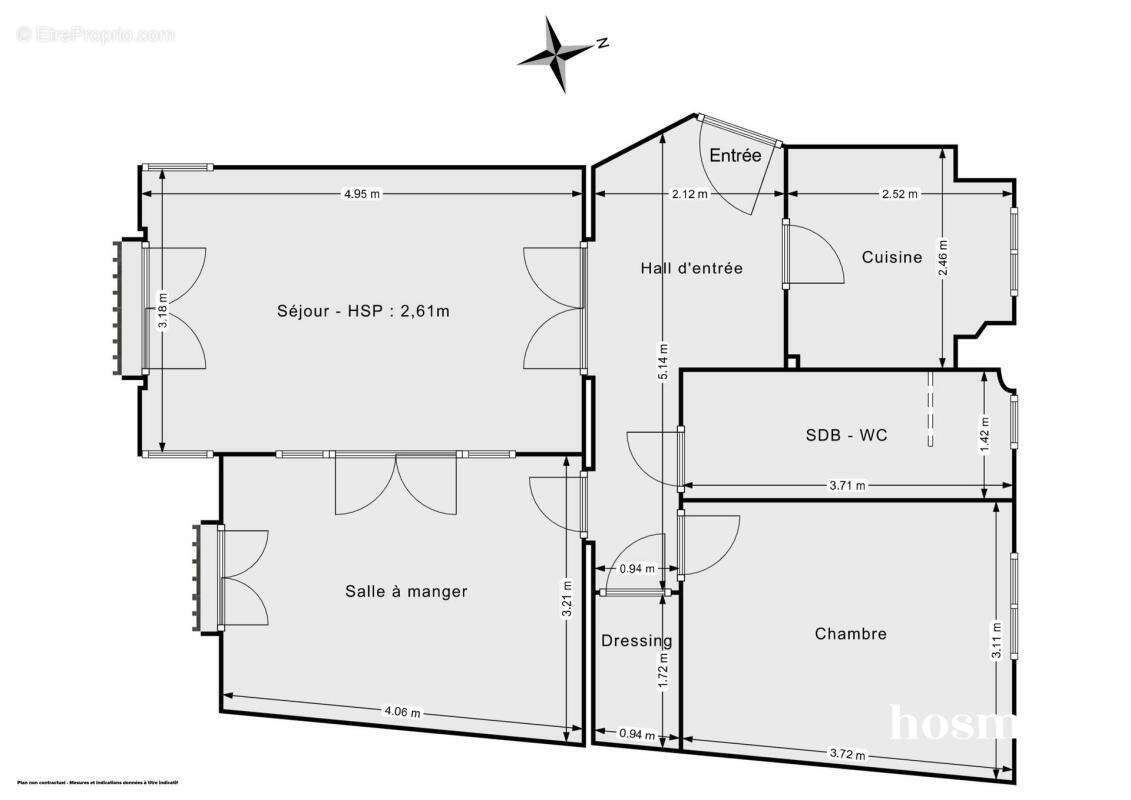 Appartement à PARIS-17E