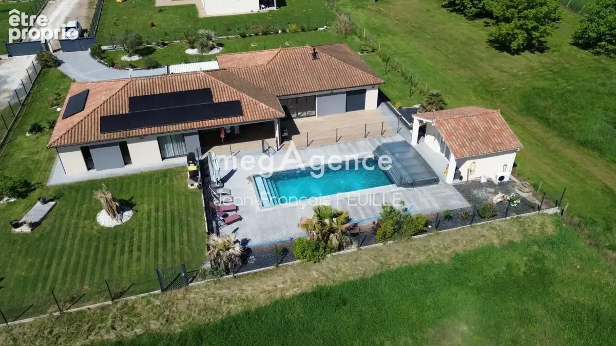À la porte de Bergerac – Magnifique contemporain haut de gamme de plain-pied, 184 m² habitables - photo 2