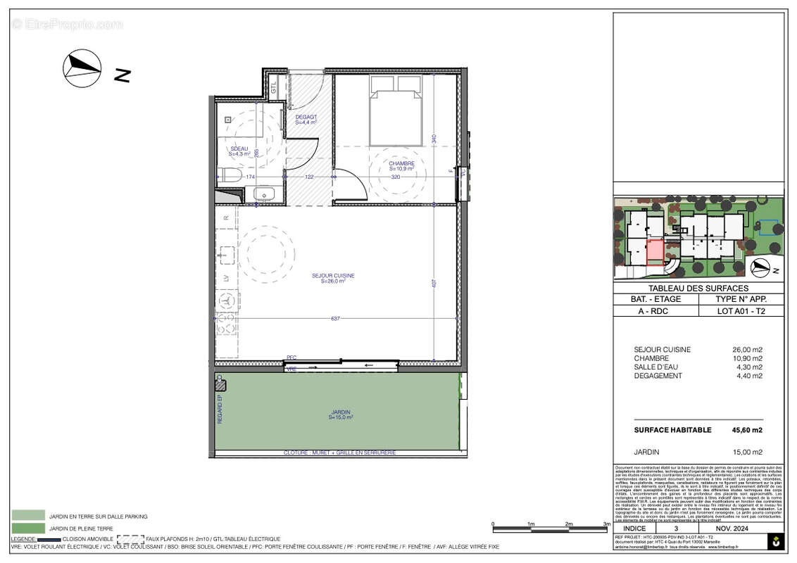 Appartement à MARSEILLE-10E