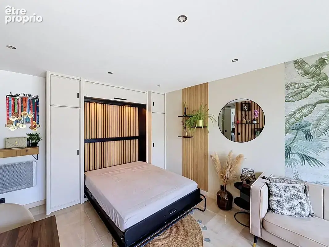 CANNES Basse Californie - Studio rénové 27m2 - Terrasse 12m2 - Etage élevé - photo 12