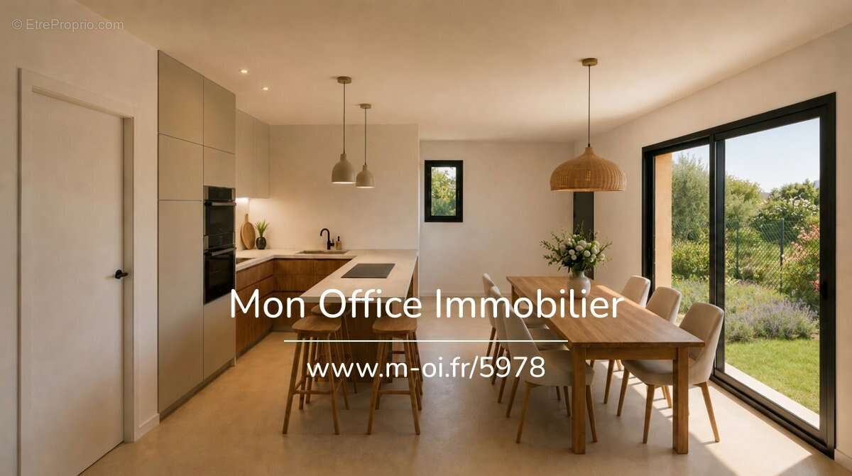 Référence : 5978-CDI - Maison neuve de plain-pied avec jardin au pied du village de Cabriès - photo 3