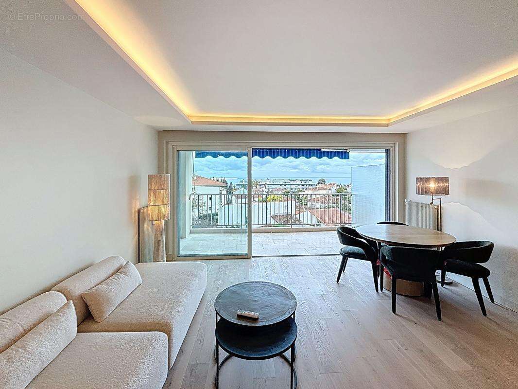 Cannes appartement 3p vue mer dernier etage-piscine - photo 8