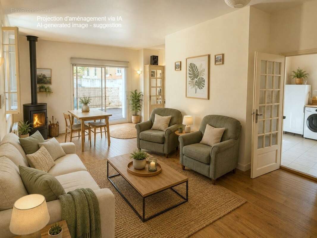 Spacieuse maison de ville, 164m² hab, 4 chambres, terrasse, garage, quillan centre - photo 2