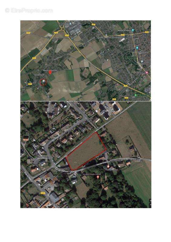 Terrain à SAINT-MARTIN-AU-LAERT