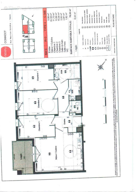 Appartement - 3 pièces - Cenon - 76 m² - photo 7