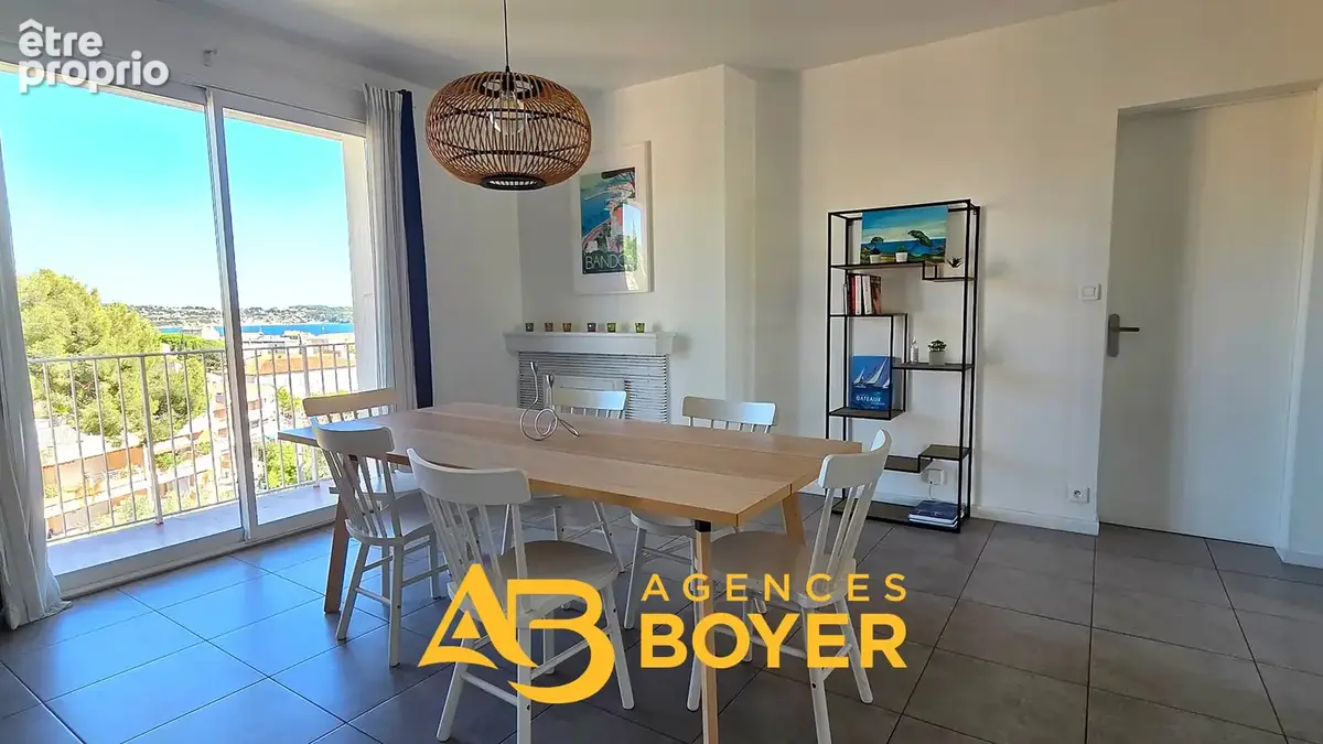 Bandol   appartement t3 au dernier étage avec vue mer, port à pied - photo 3