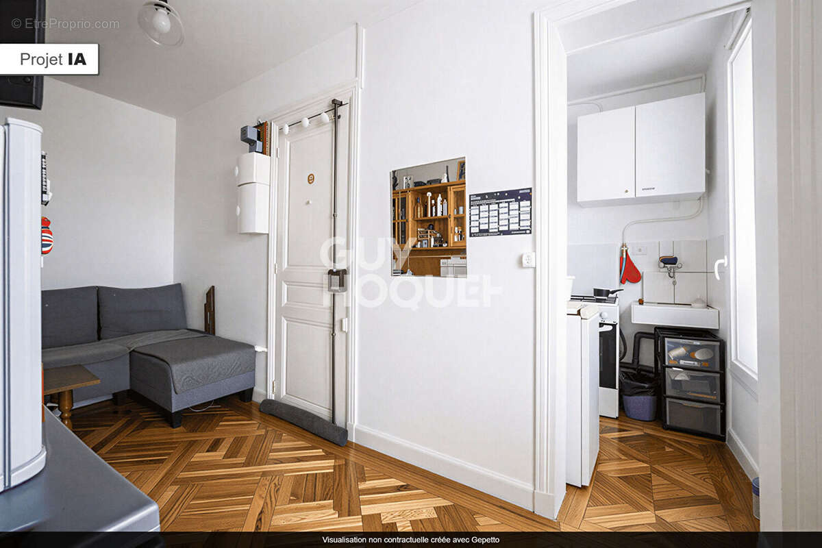 Appartement Paris 2 pièce(s) 21.75 m2 - photo 10