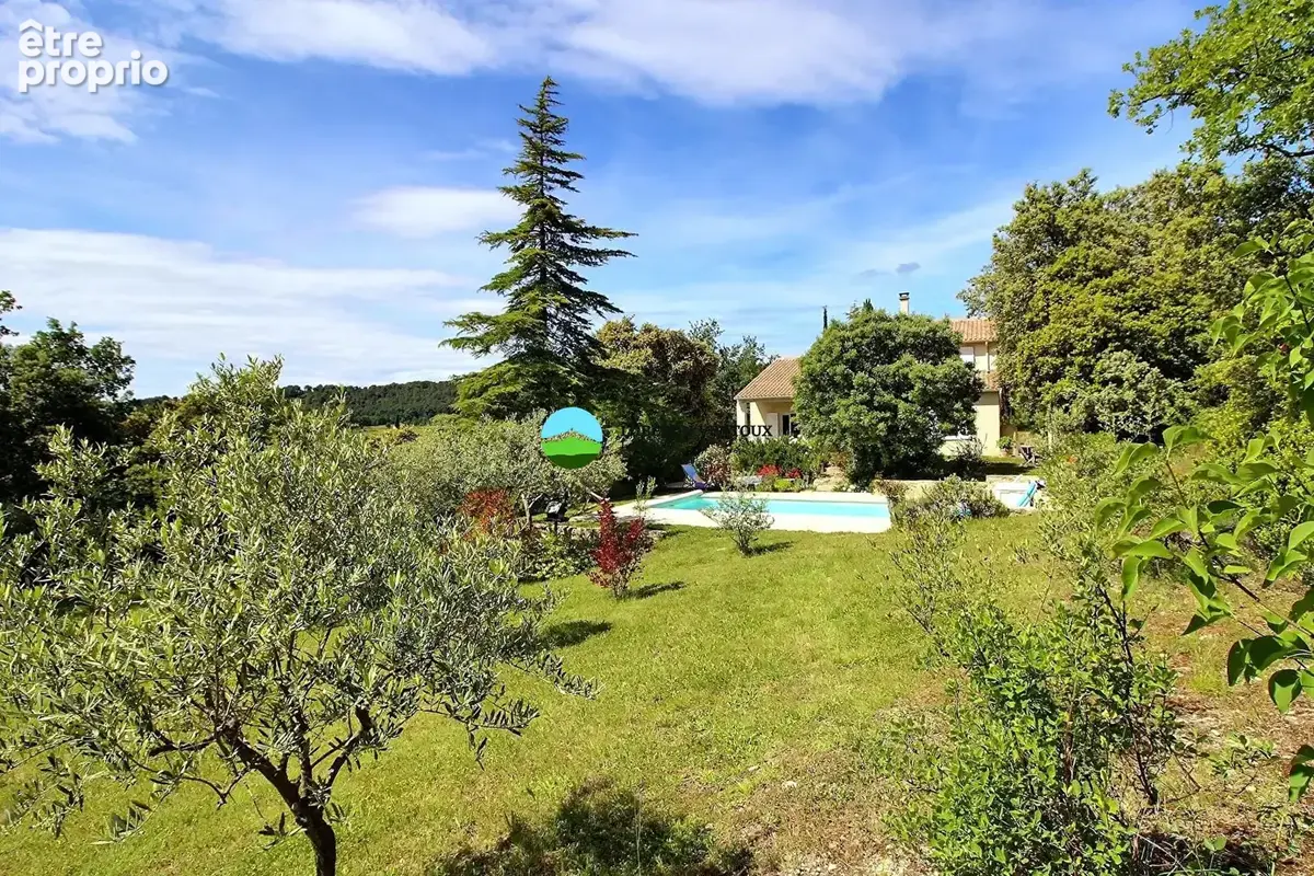 Maison Villes Sur Auzon en campagne, 6 chambres, 2400m² de terrain, piscine. - photo 2