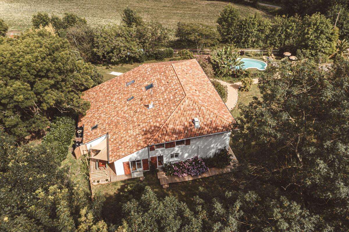 64520 BIDACHE  immeuble de rapport 426 m2, piscine - photo 2