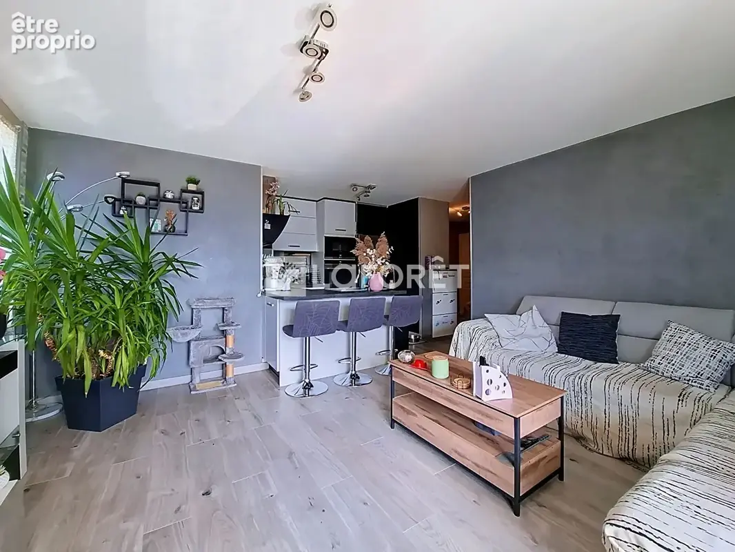 Appartement Saint Jeoire Prieure 3 pièce(s) 60 m2 - photo 2