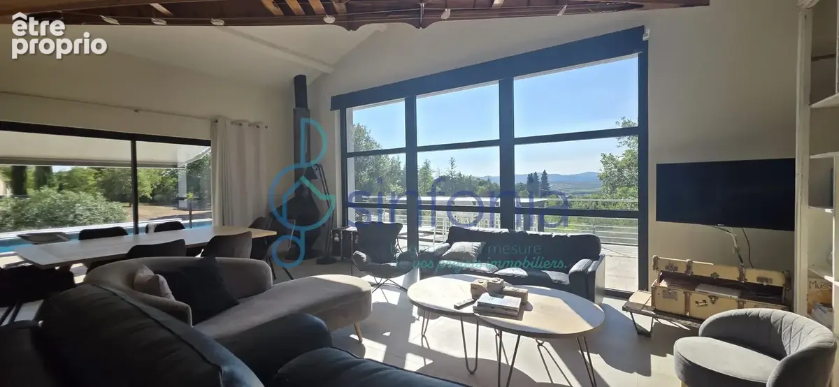 Maison contemporaine avec piscine et vue panoramique entre Uzès et Barjac - photo 3