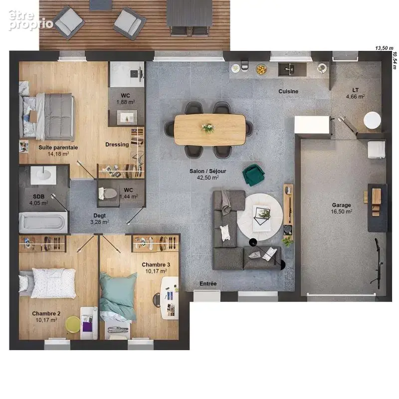 Maison 5 pièces 93 m2 - photo 8