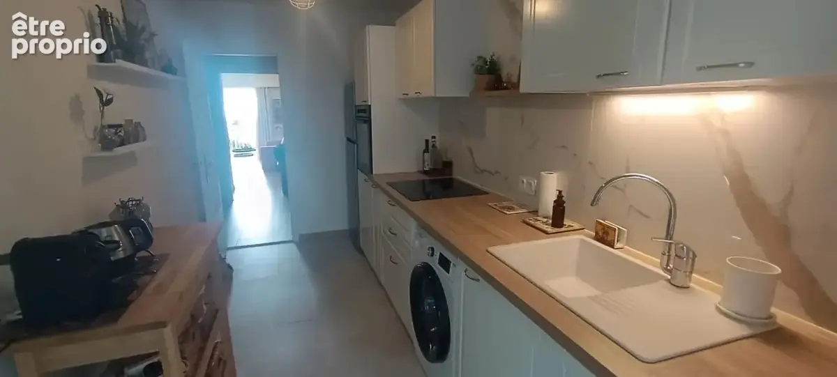 Le cannet à vendre – f2 de 57 m² avec vue mer, terrasse plein sud, piscine et garage - photo 12