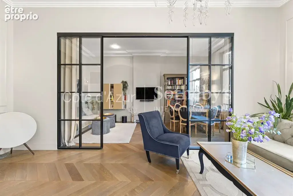 Nice centre, appartement bourgeois 3 pièces de 134 m² Carrez proche Place Masséna - photo 8