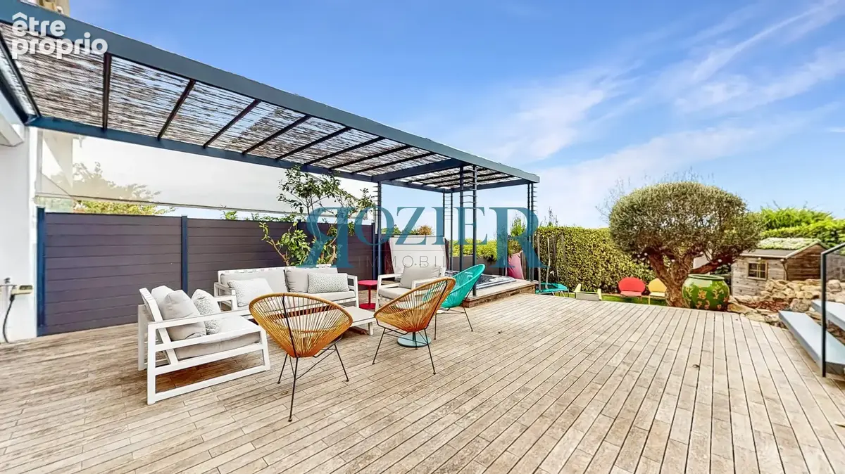A vendre vallauris  puissanton villa californienne  vue mer 5 pieces 3 chambres 128m2 sur 277 de terrrain - photo 6