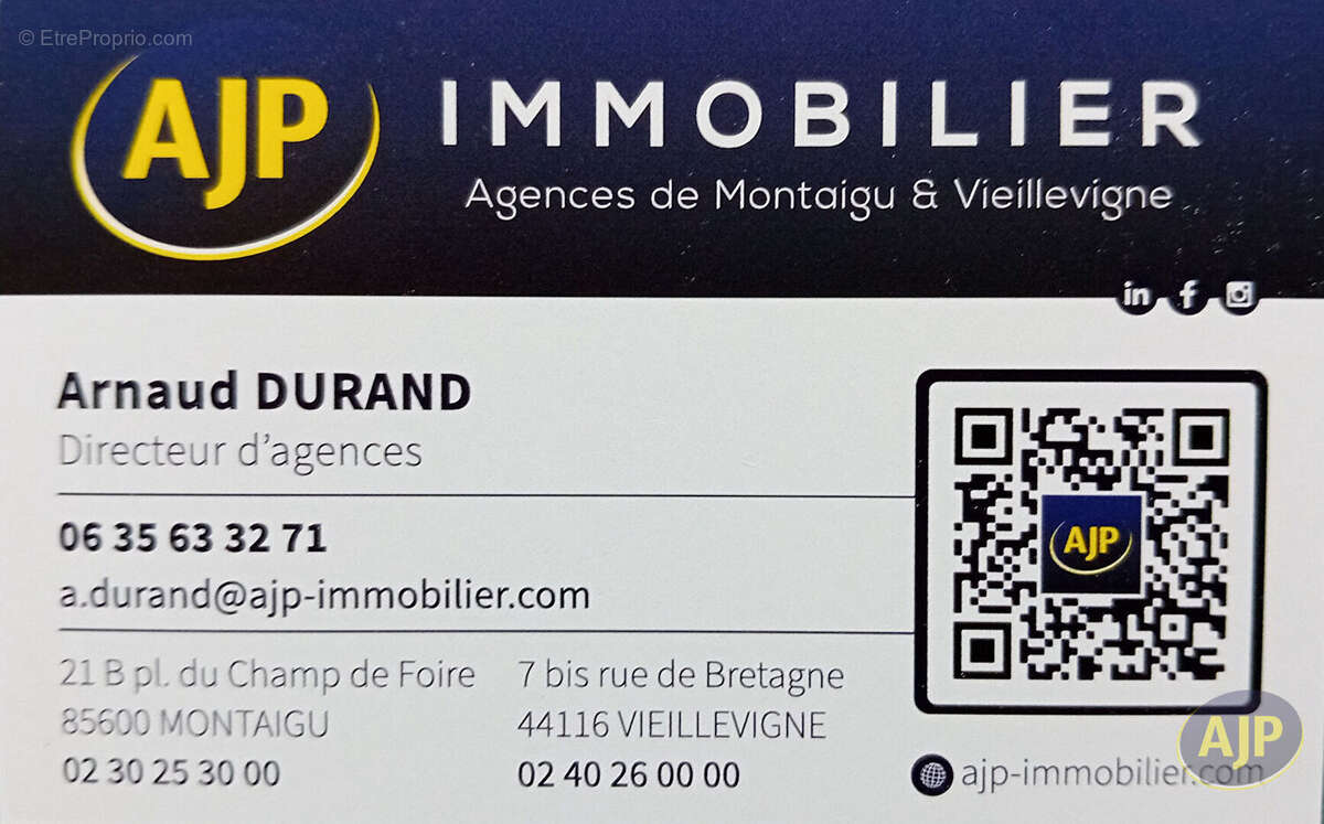 Appartement à SAINT-ANDRE-TREIZE-VOIES