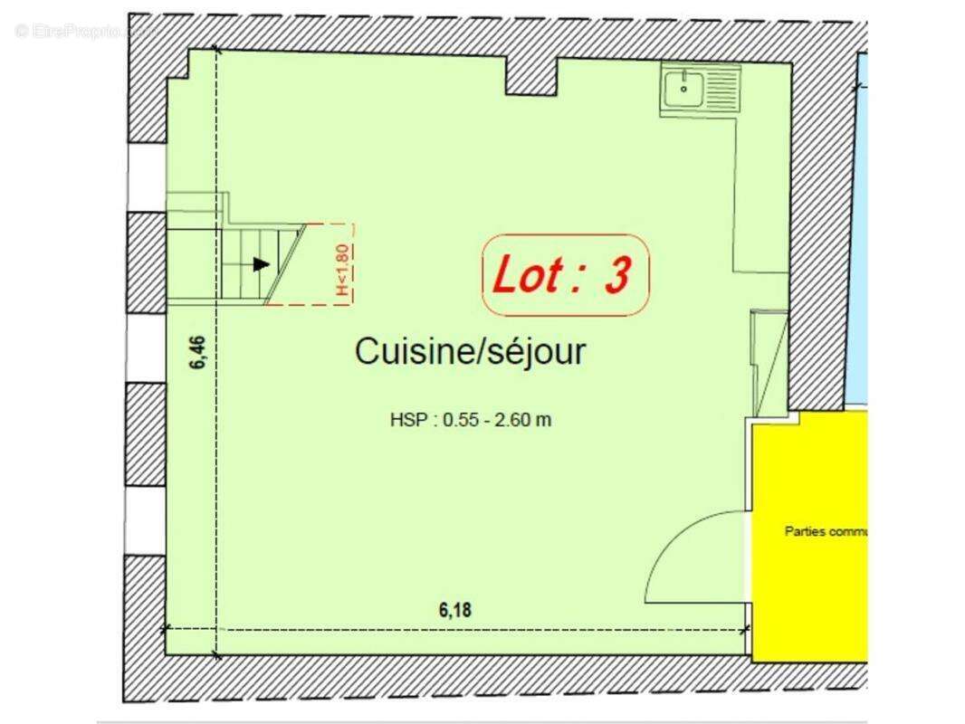 Appartement à COUTRAS