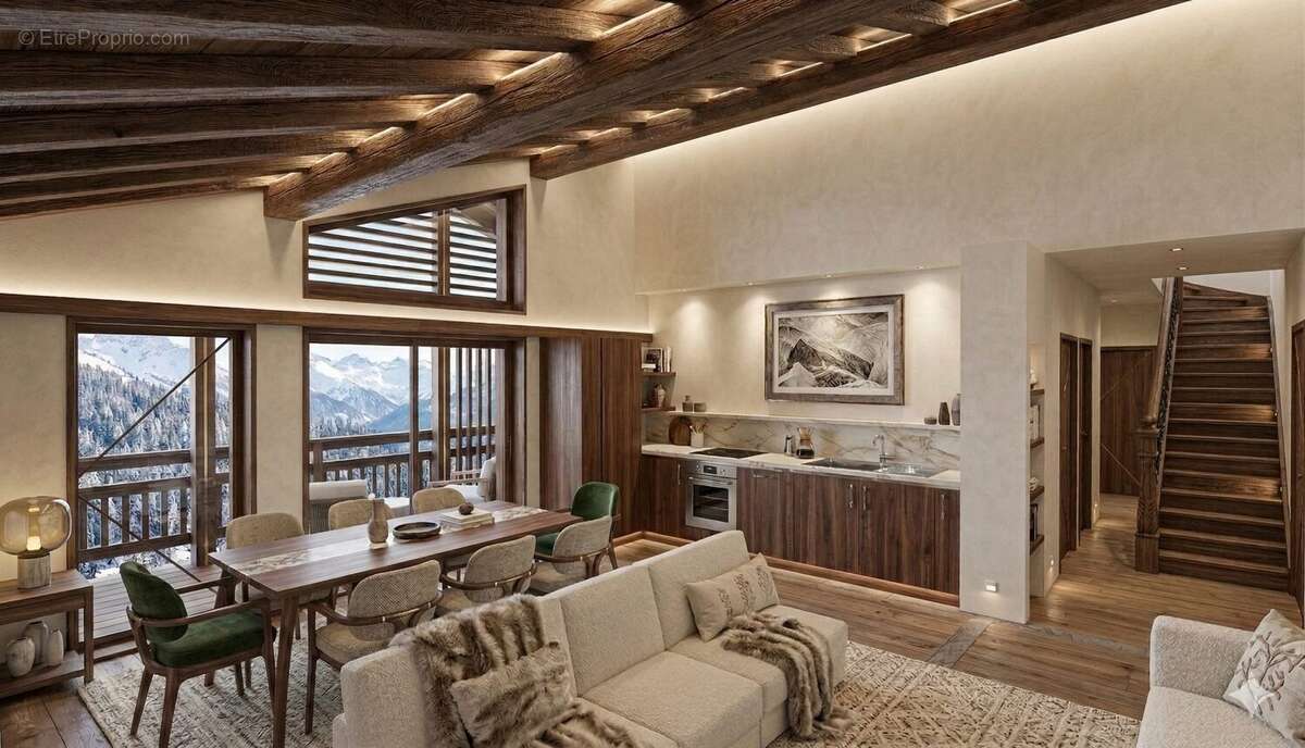 Photos non contractuelles - Appartement à PRAZ-SUR-ARLY