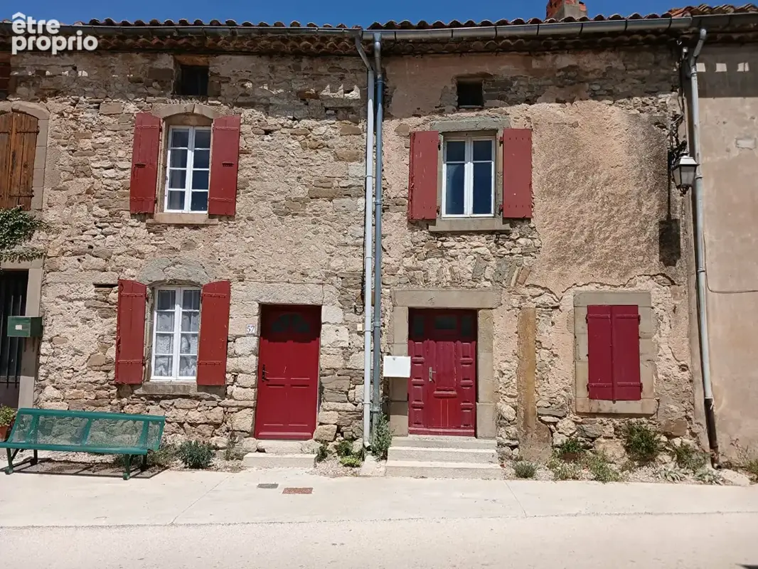Réf : Grenat 4- 20min Carcassonne - Maison de village 3CH - 5P -  jolie Cour - photo 2