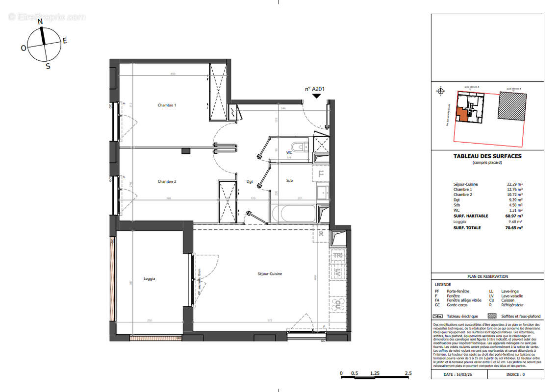 Appartement T3 - 61m2 - Cartoucherie - photo 2