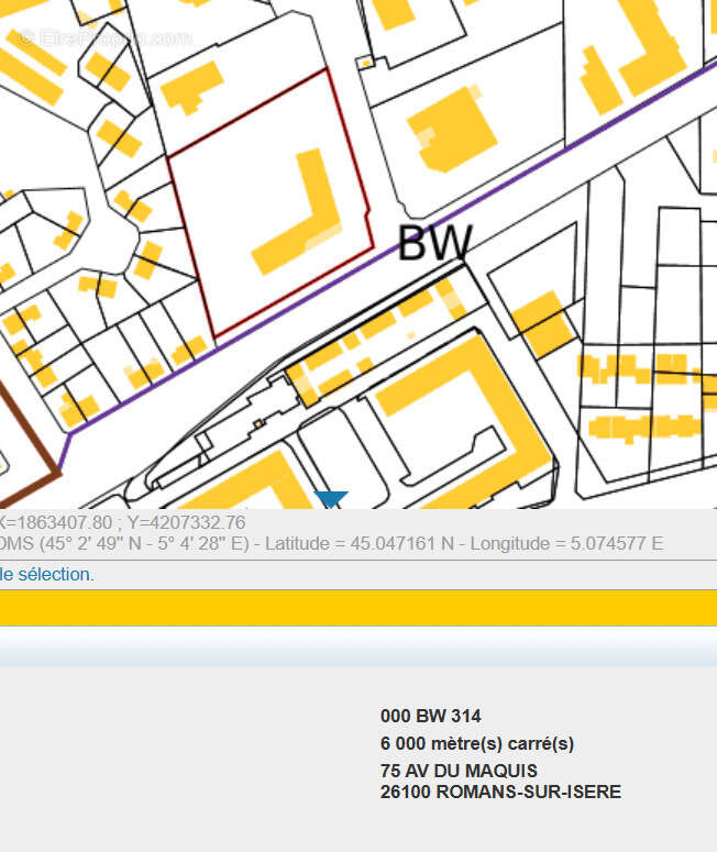 Commerce à ROMANS-SUR-ISERE