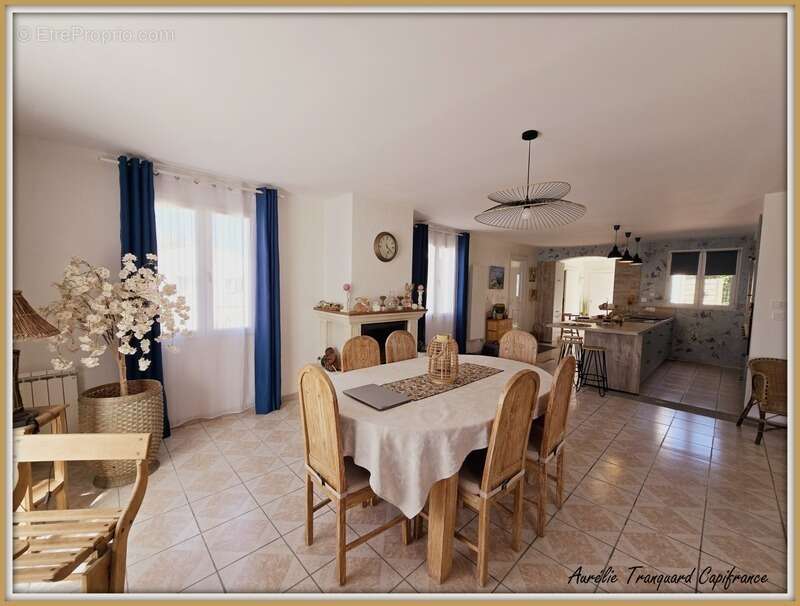 Maison à vendre 5 pièces LES EGLISES D'ARGENTEUIL (17) 154m² - terrain 700m²- 2 chambres + 1 suite parentale - photo 8