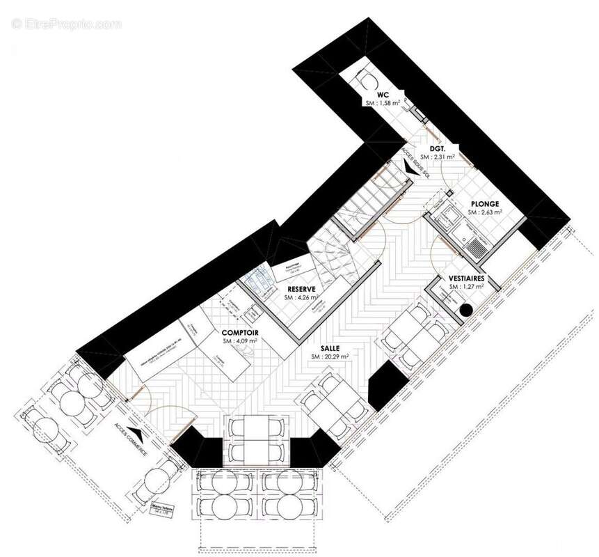 Photo 2 - Commerce à PARIS-20E