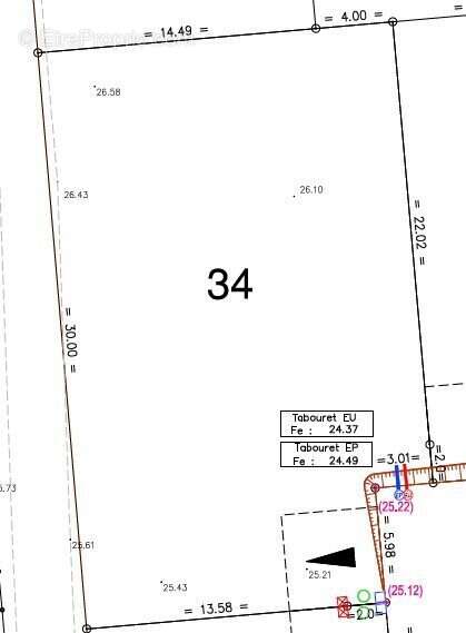 Terrain à BREM-SUR-MER