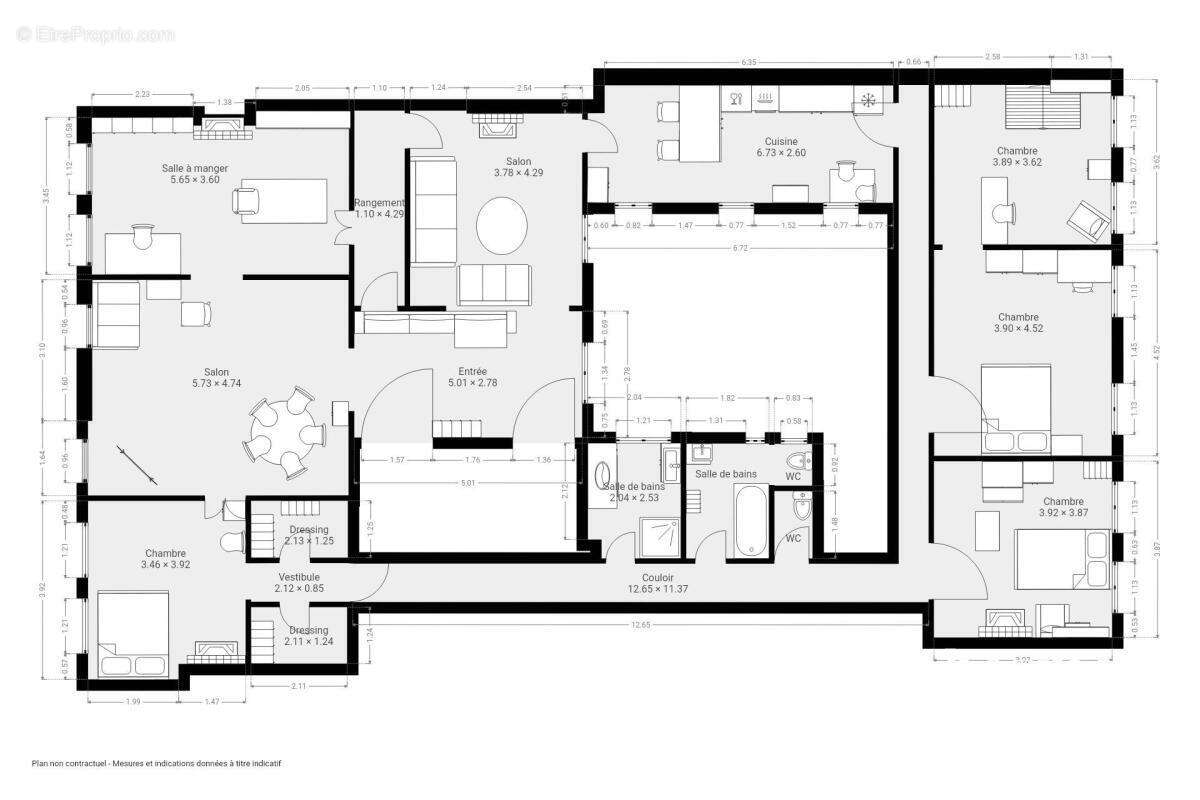 Appartement à PARIS-3E