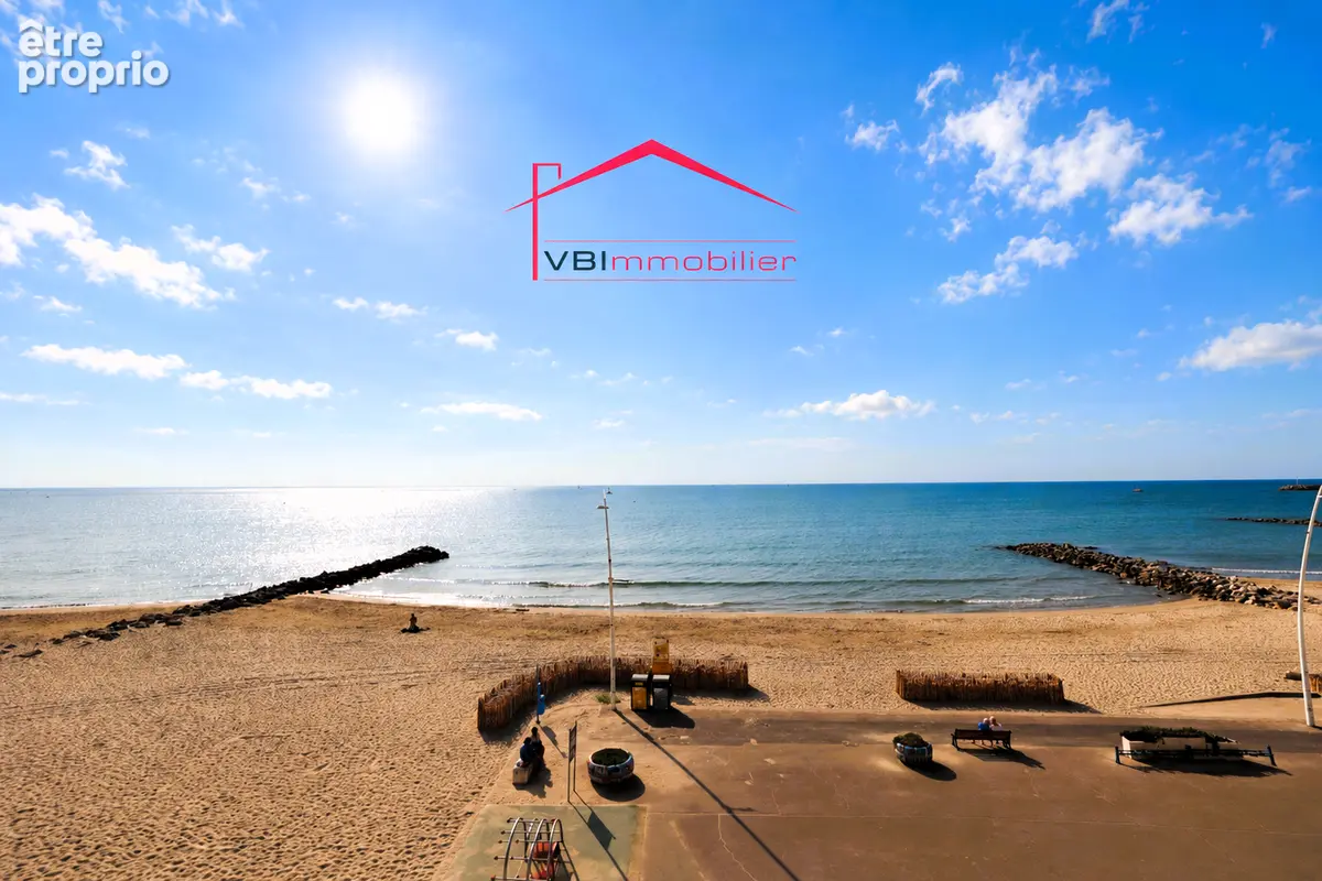 Palavas-les-flots rare duplex en première ligne, terrasse et vue mer - photo 6