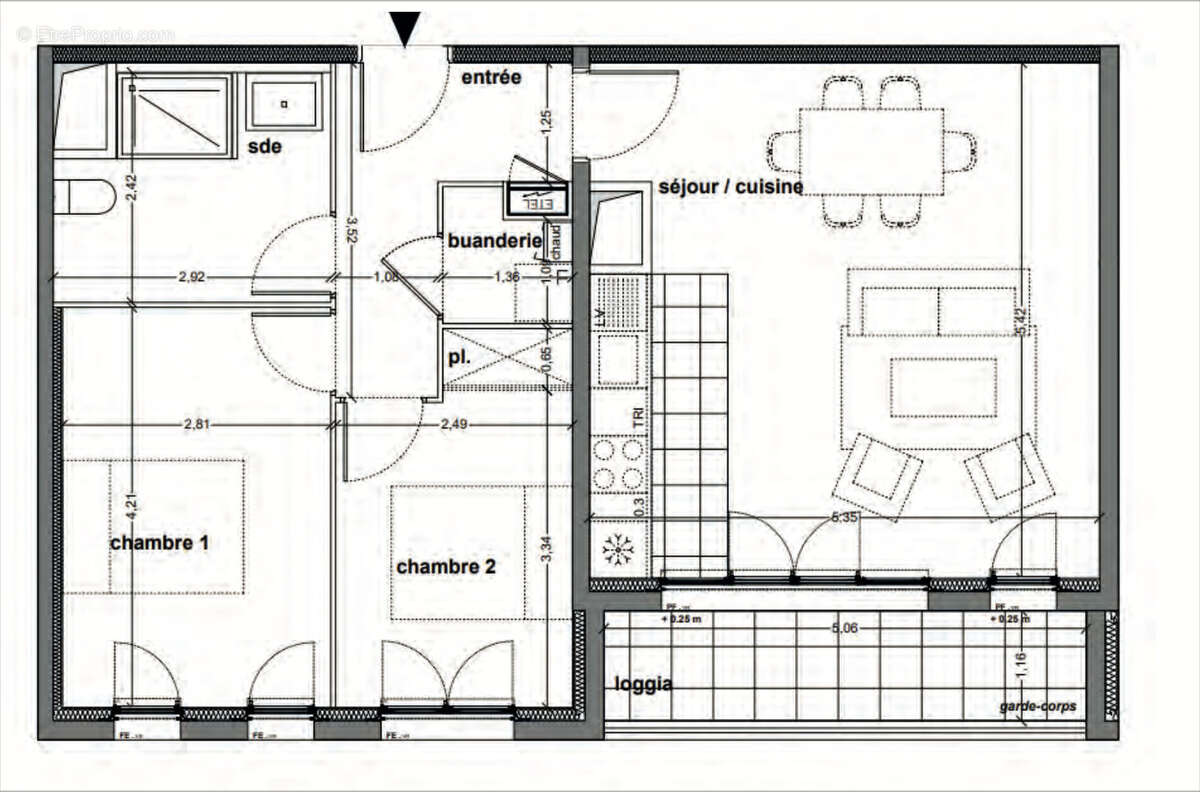 Appartement à MERIGNAC