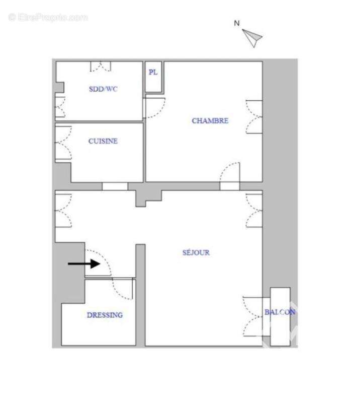 Appartement à MARSEILLE-9E