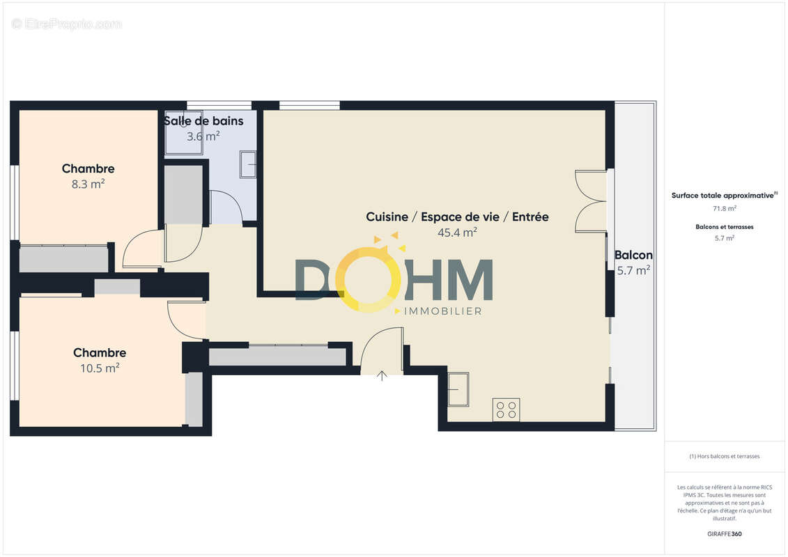 Appartement à SAINT-ETIENNE