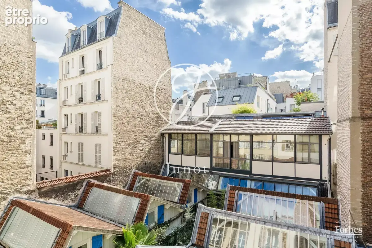 Paris 18e - JULES JOFFRIN / RUE DU POTEAU - Duplex - 4 pièces - 96,82m² Carrez - 130,57m² -  Atelier d'artiste - Terrasse - photo 13