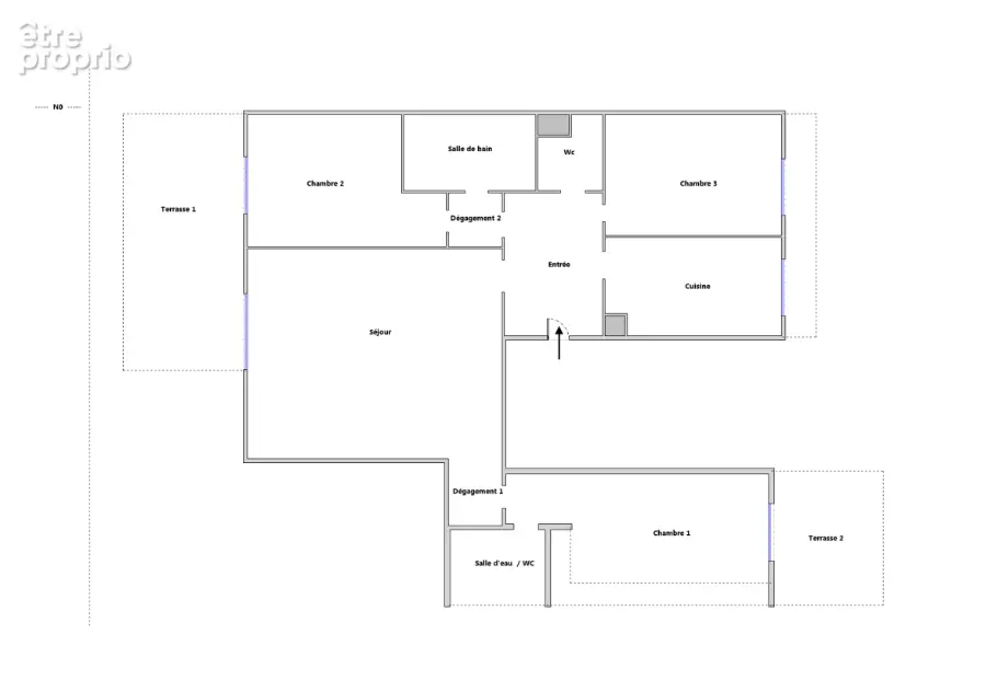 Appartement Saint Denis 4 pièces 120,46 M² m2 - photo 12