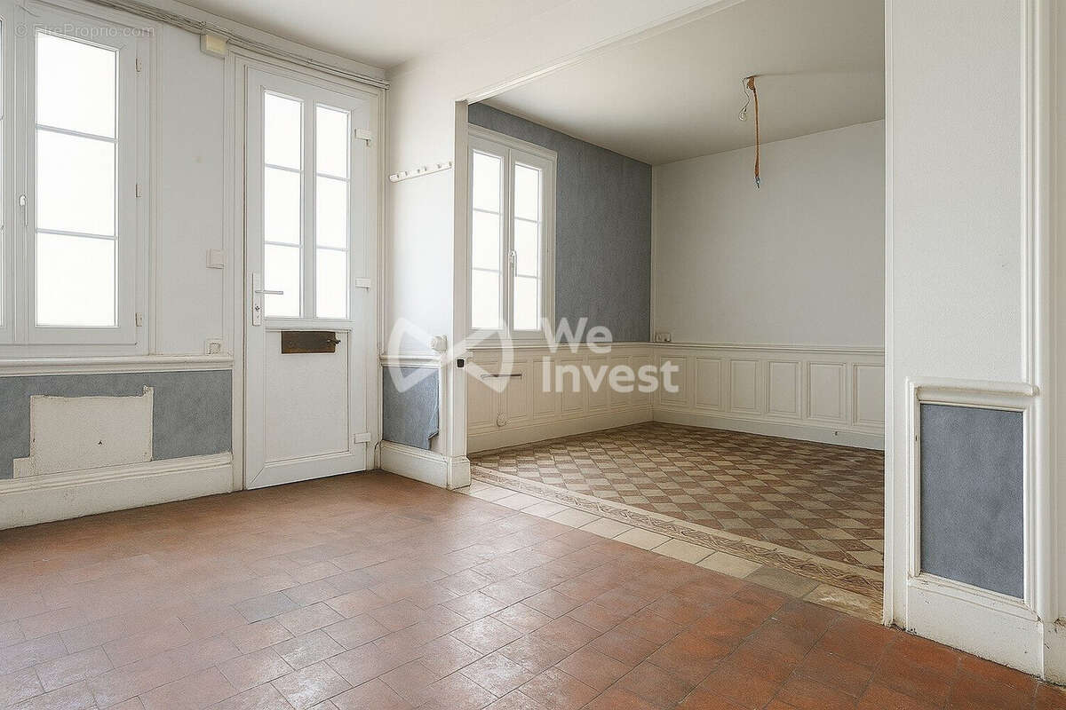 Piece de vie - Maison à CREVECOEUR-EN-AUGE