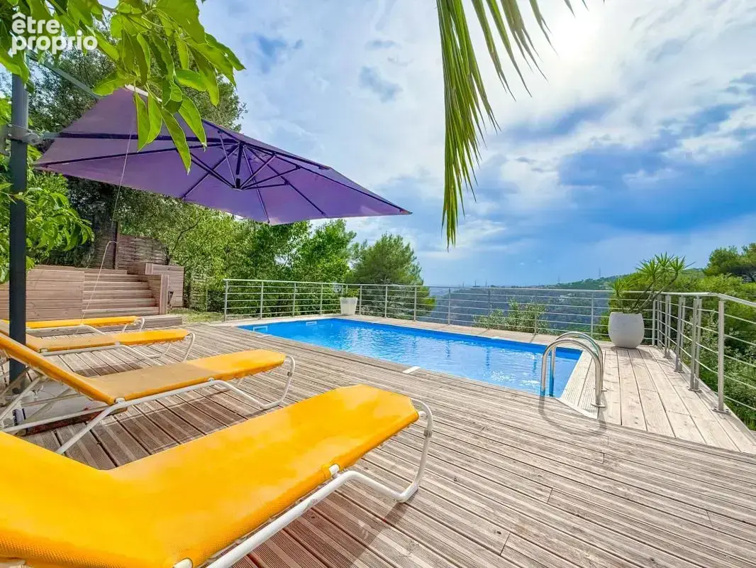 Villa californienne, dépendance, piscine et vue panoramique - photo 5