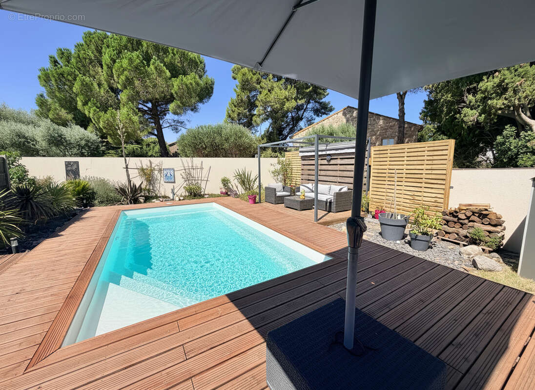 Maison plain pied T4  avec piscine et garage - photo 15