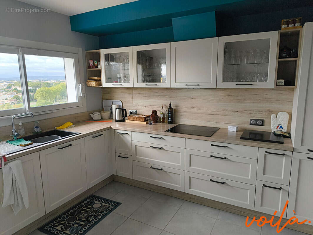 REF - COLORIS7 - Carcassonne VUE CITE - maison 130 m2 hab - garage - 4 ch - jardin - photo 4
