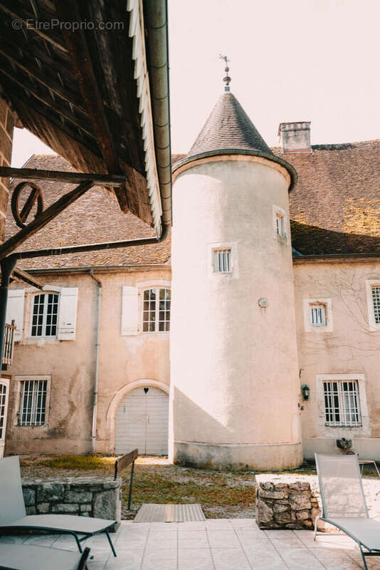 Domaine de caractère avec gîte, salle de réception voutée - Buffard 612 m2 - photo 2