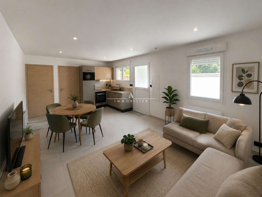 Transformé avec IA - Appartement à BAGNERES-DE-LUCHON